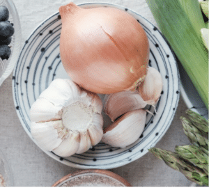 onions and garlic to your meals